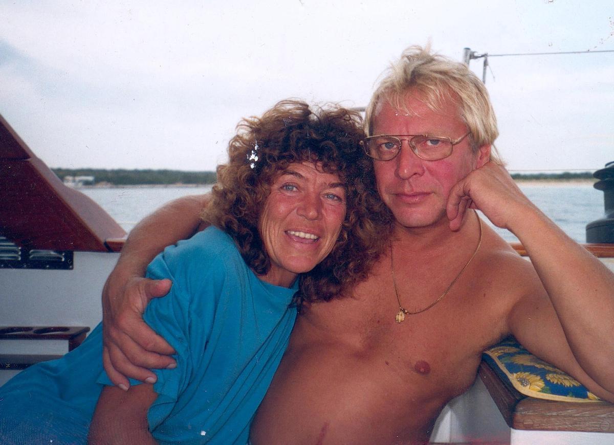 Les jours heureux de Gerth Möller et Sylvia Schäffer sur le 'Sy Kandahar'.