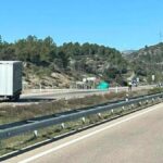 Remorque abandonnée sur l'A-23 à Castellón : trafic bloqué !