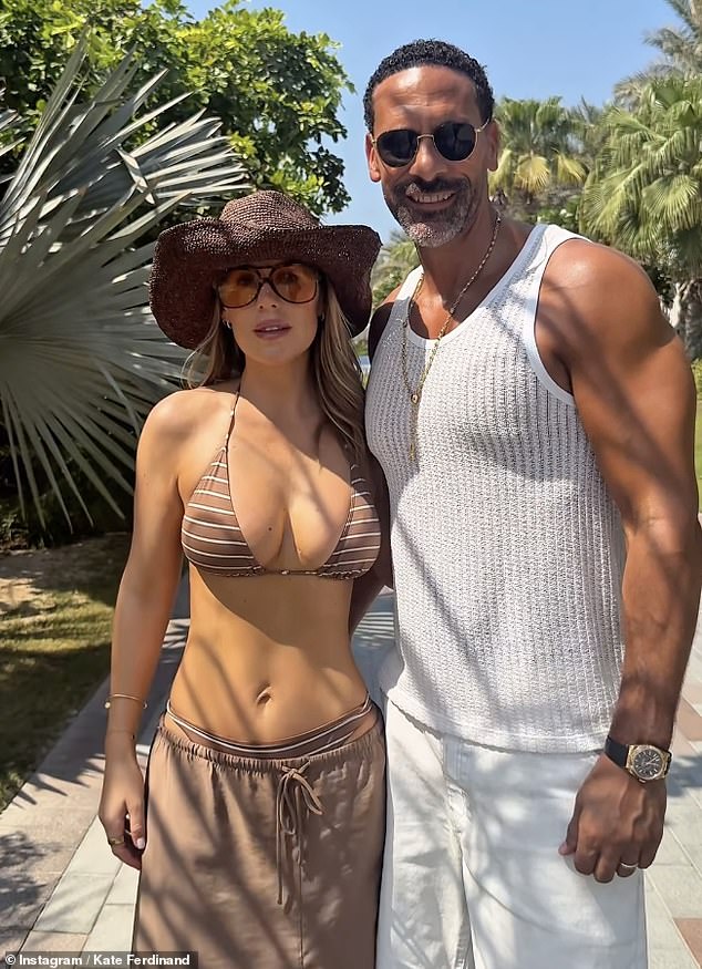Rio, avec sa femme Kate, après leur déménagement permanent à Dubaï.