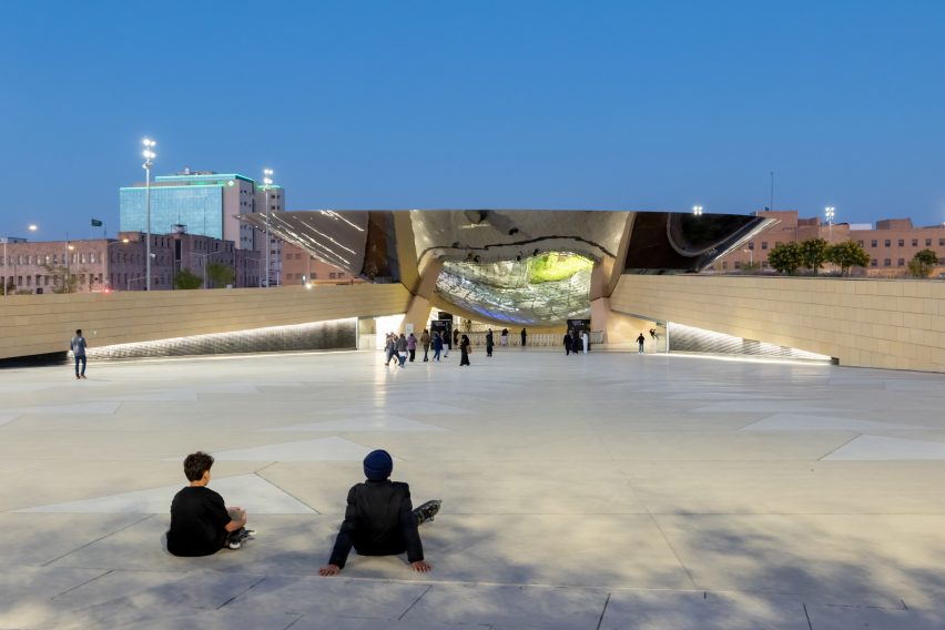 Qasr AlHokm Metro Station par Snøhetta