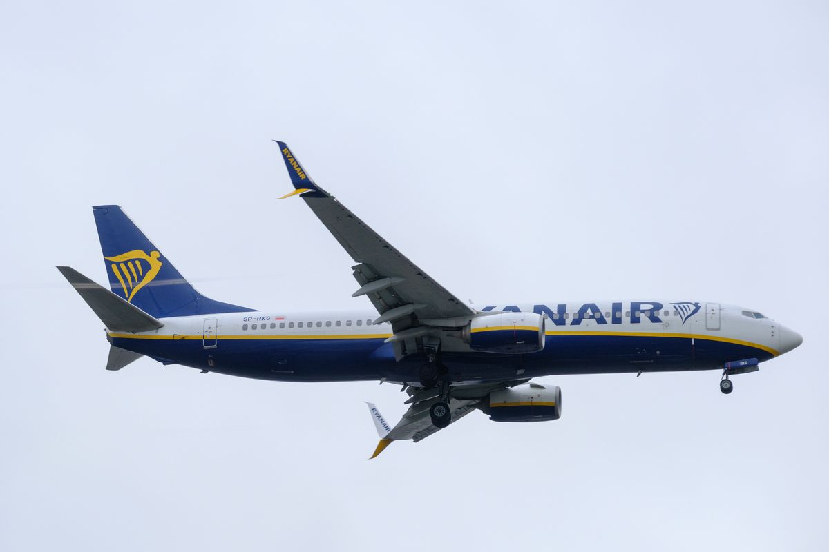 Un avion Ryanair