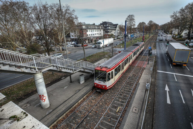 La ligne U47 en service à Dortmund.
