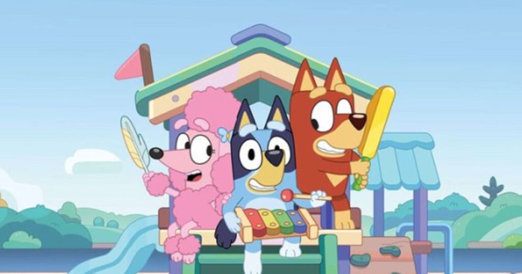 Collection incroyable d'épisodes sensations de Bluey au cinéma de Livingston