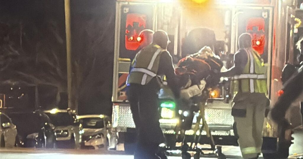 Motard hospitalisé après un accident à Chattanooga