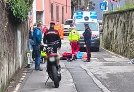 Éléonore Gilardi perd la vie, percutée par une moto conduite par un adolescent de 14 ans.