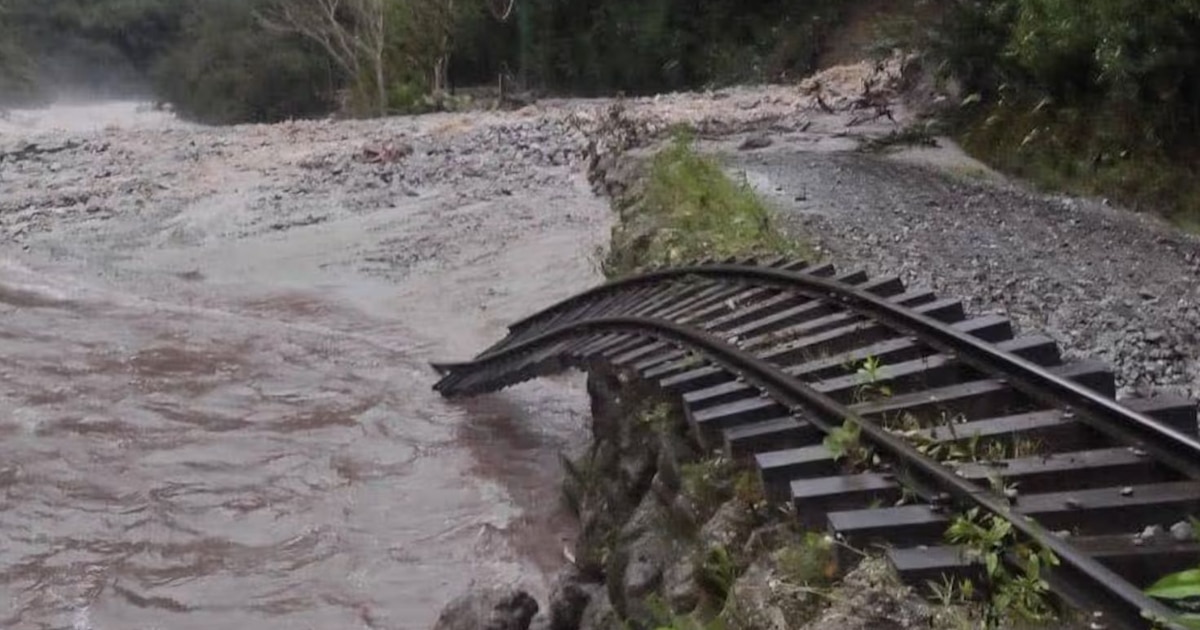 Machu Picchu : Éboulement sur la voie du train avant la Semaine Sainte