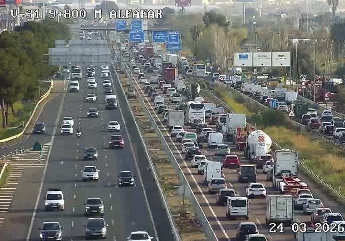 A-7 et V-31 : Embouteillages maxi ce mardi !