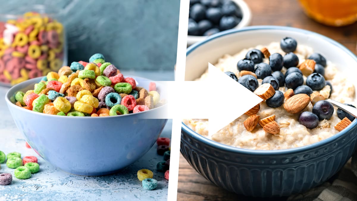 Des alternatives simples pour échapper aux aliments ultra-transformés aux trois repas