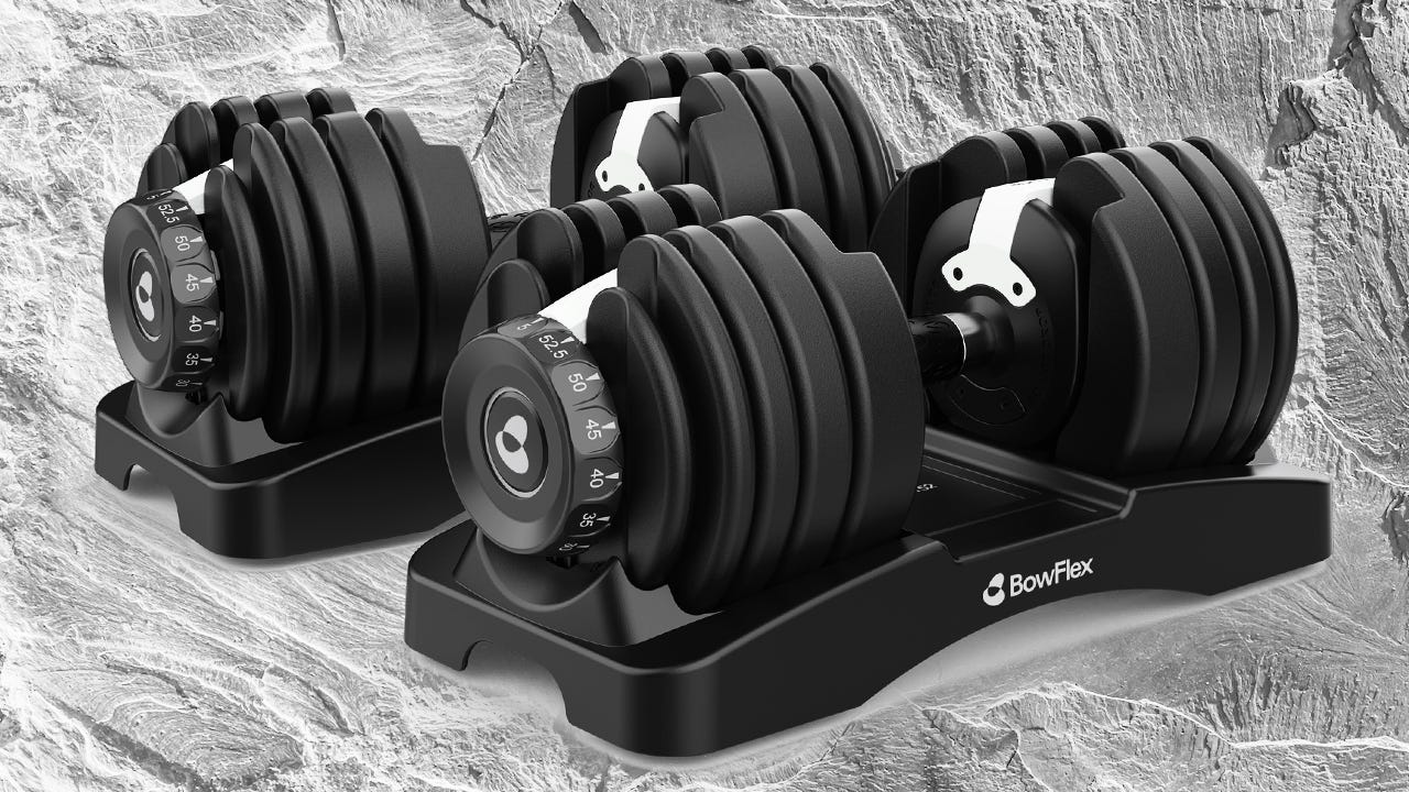 Économisez presque 50 % sur les haltères ajustables Bowflex SelectTech durant les soldes de printemps