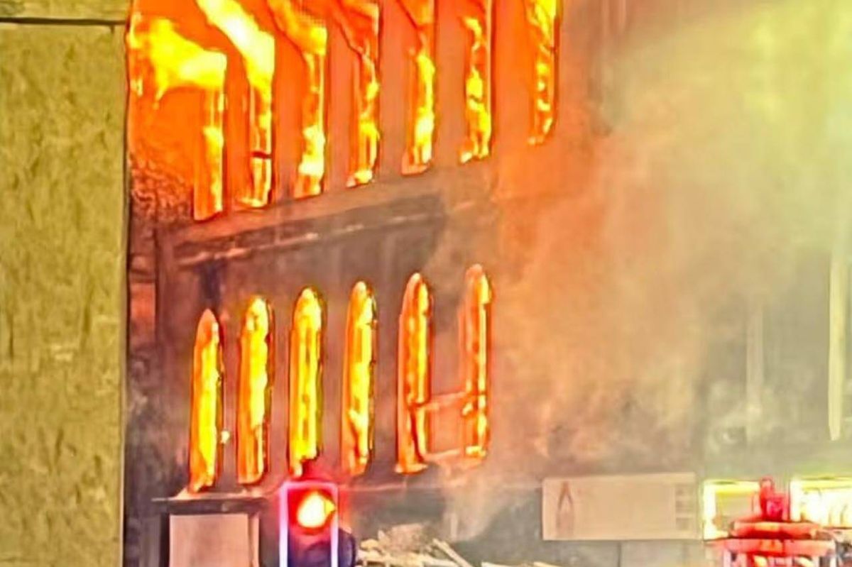 Un incendie dans le centre de Glasgow a entraîné l'annulation de trains à Édimbourg