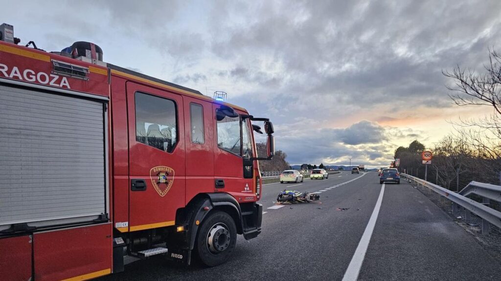 Garde Civil hors service tué dans un accident sur l'A-2 à Calatayud