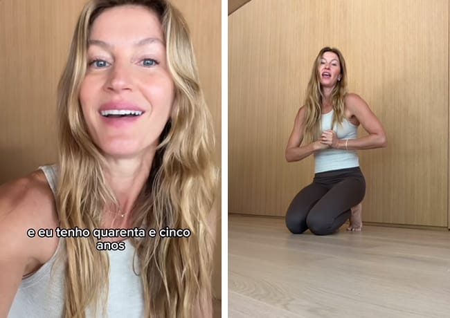 Gisele Bündchen dévoile l'exercice de Pilates "incroyable" pour un ventre plat !