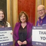 Linlithgow : des voyages en train gratuits pour les malvoyants !