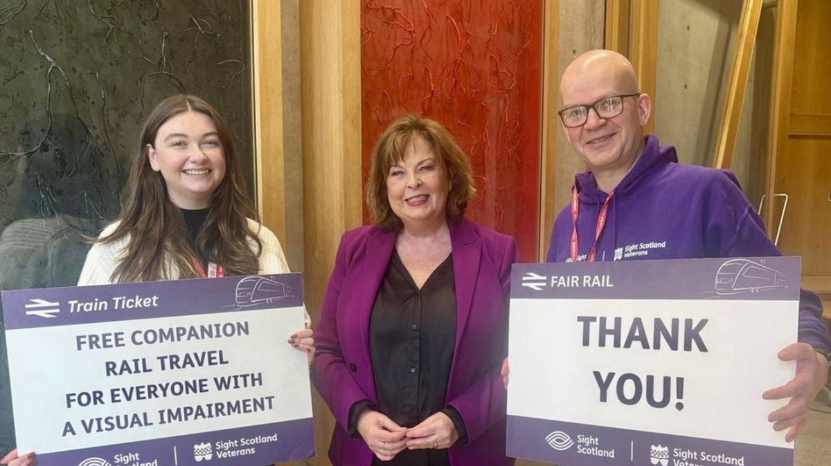 Linlithgow : des voyages en train gratuits pour les malvoyants !