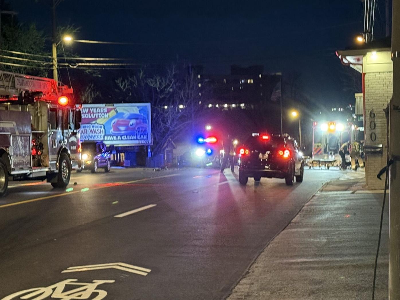 Accident de moto sur Cherokee Blvd.