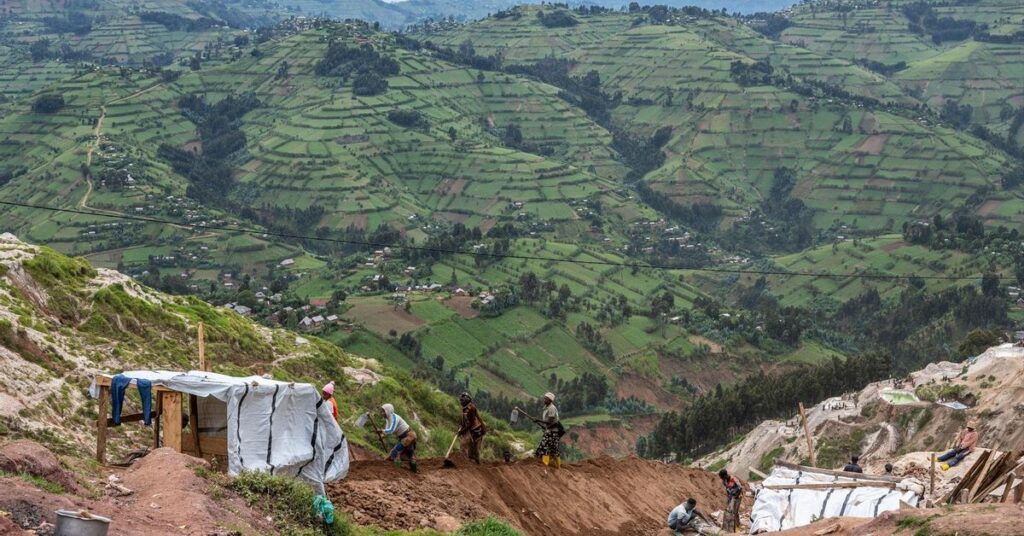 Nouveau drame : effondrement dans une mine de coltan au Congo, au moins 40 victimes