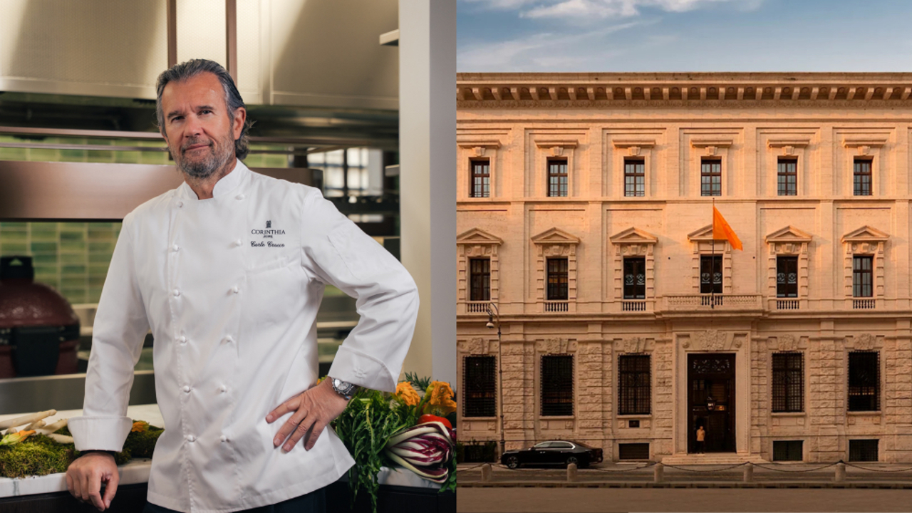 Ouverture de l'hôtel Corinthia Rome et de ses trois restaurants au cœur de la ville