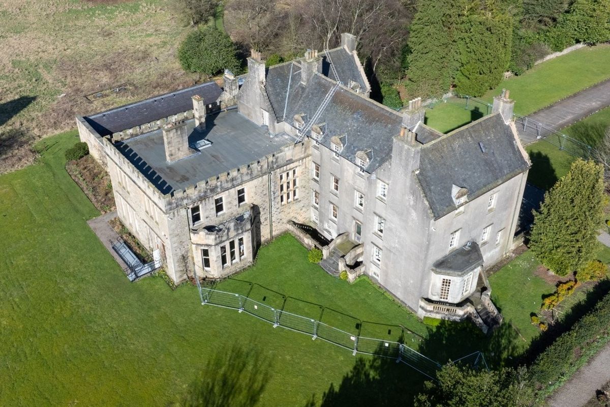 Travaux d'urgence et de préservation à Bannockburn House
