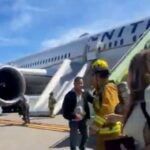 Urgence à Los Angeles : évacuation des passagers d'United Airlines sur le tarmac