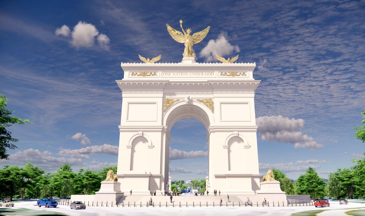Le triomphe de Trump : un arc monumental au cœur de Washington