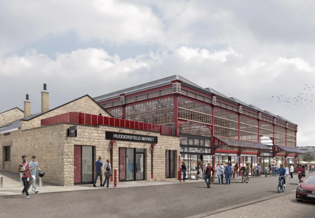 Feu vert pour la réhabilitation à 17 millions £ du marché historique de Huddersfield