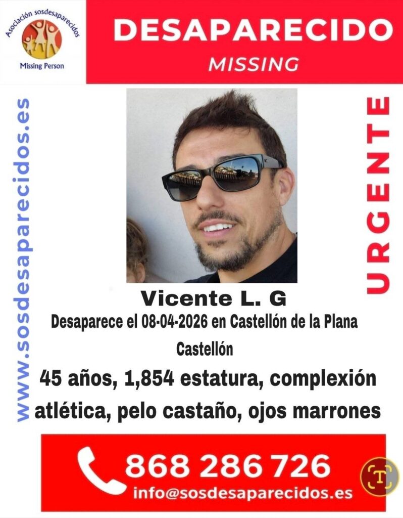 Fugue d'un agresseur sexuel à Castellón !