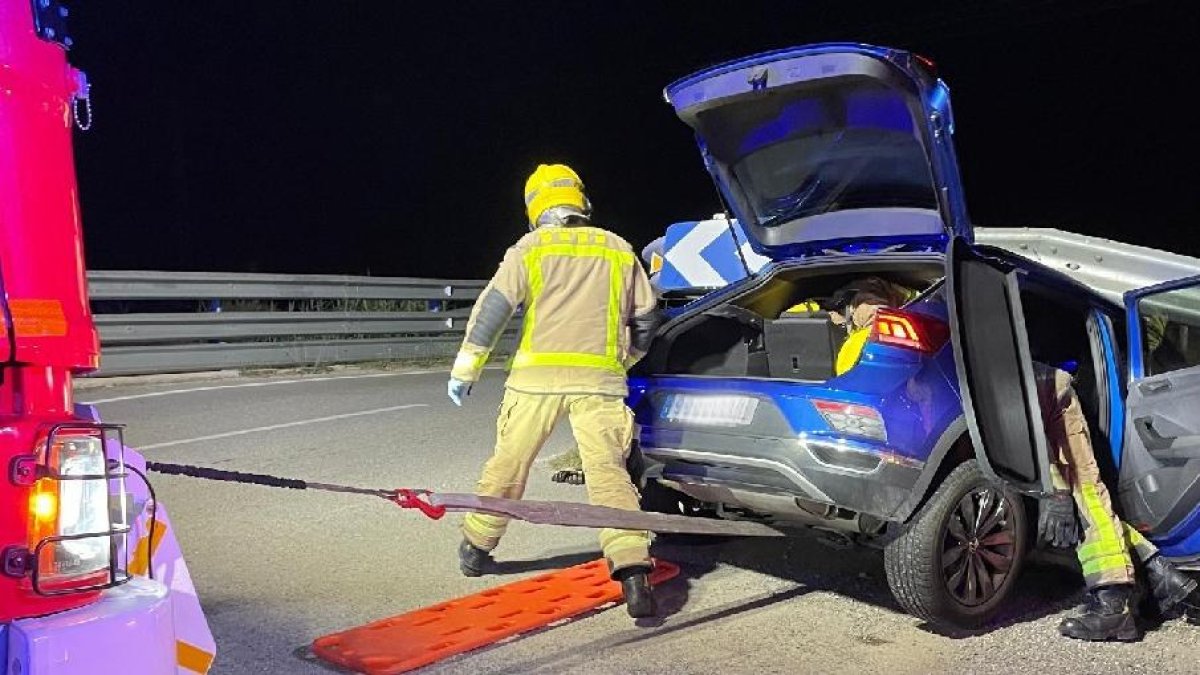 Victime sortie du coffre, frôle la chute dans le canal !
