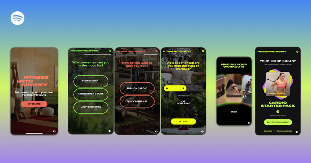 Spotify se transforme en appli fitness !