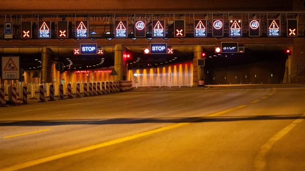 A7 et Elbtunnel à Hambourg de nouveau ouverts !