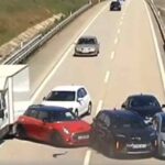 Accident en direct sur l'A-5 à Talavera : les caméras de CMM capturent la scène