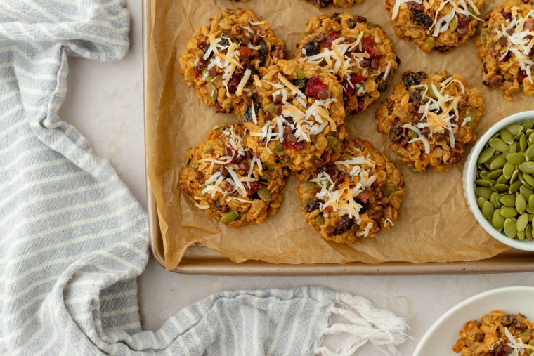 Cookies au mélange de fruits secs