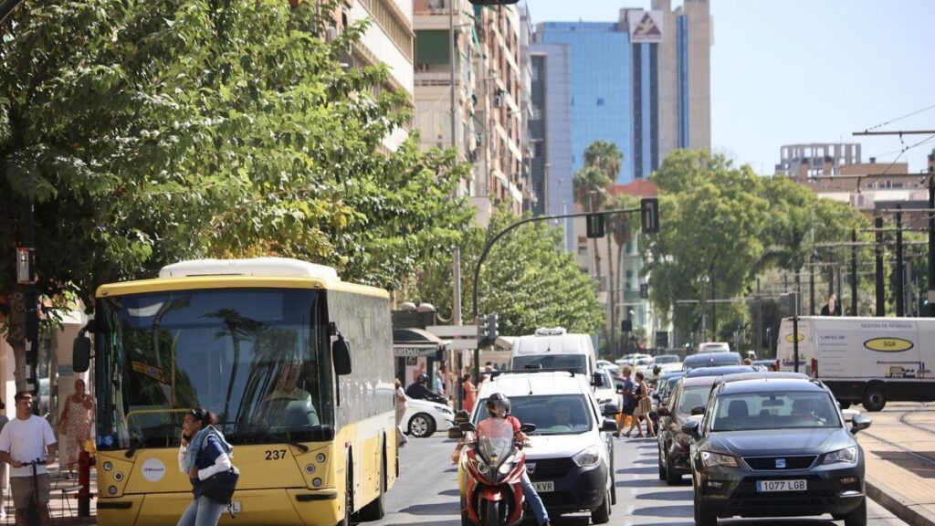Coupes de circulation à Murcia : Manifestation de l'UGT et rues barrées !