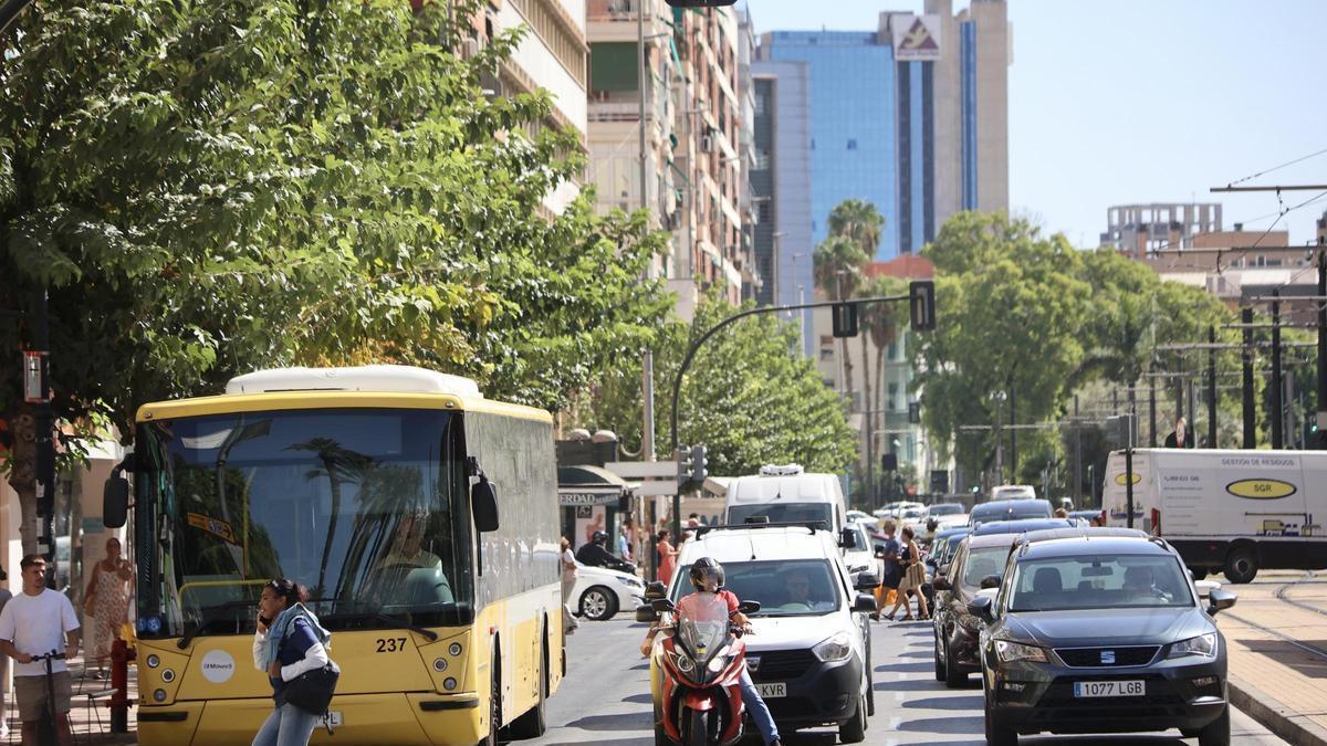 Coupes de circulation à Murcia : Manifestation de l'UGT et rues barrées !