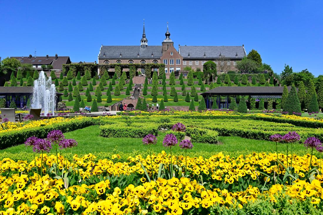 Terrassengarten au Monastère Kamp