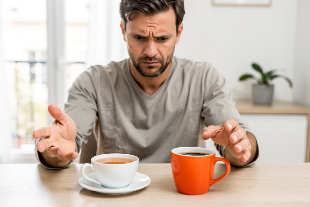 Dilemme quotidien : pourquoi votre cerveau hésite entre thé et café et comment y remédier !