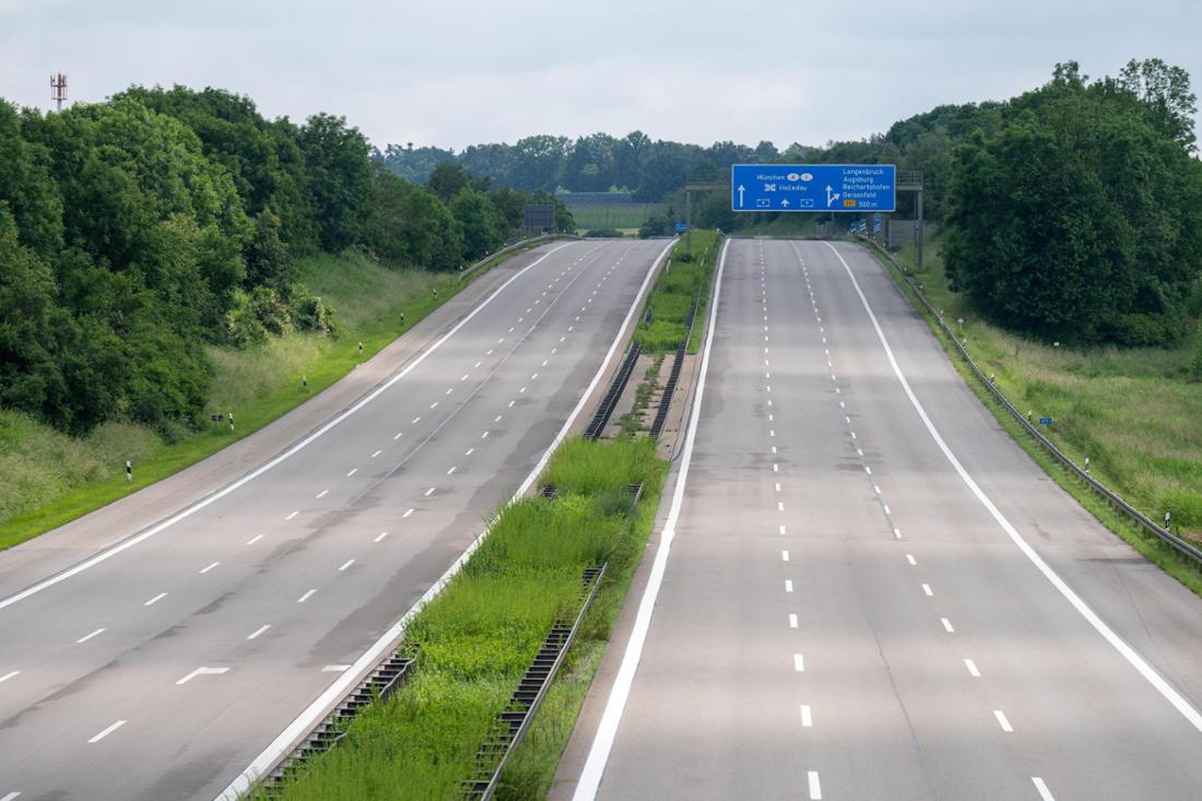 Image des travaux sur l'A 7