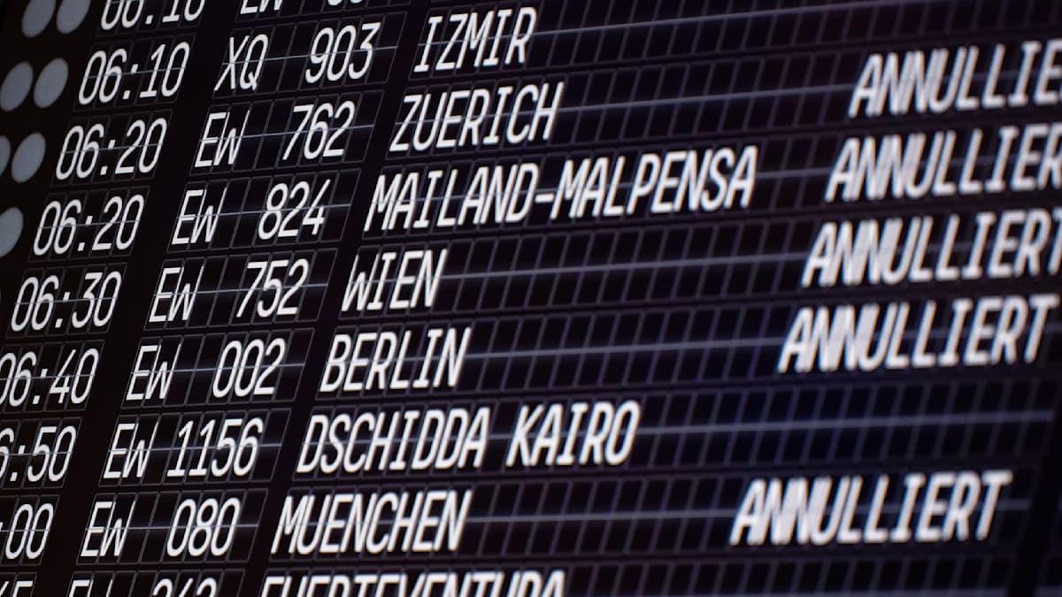 Grève chez Lufthansa : 20 000 hôtesses de l'air mobilisées !