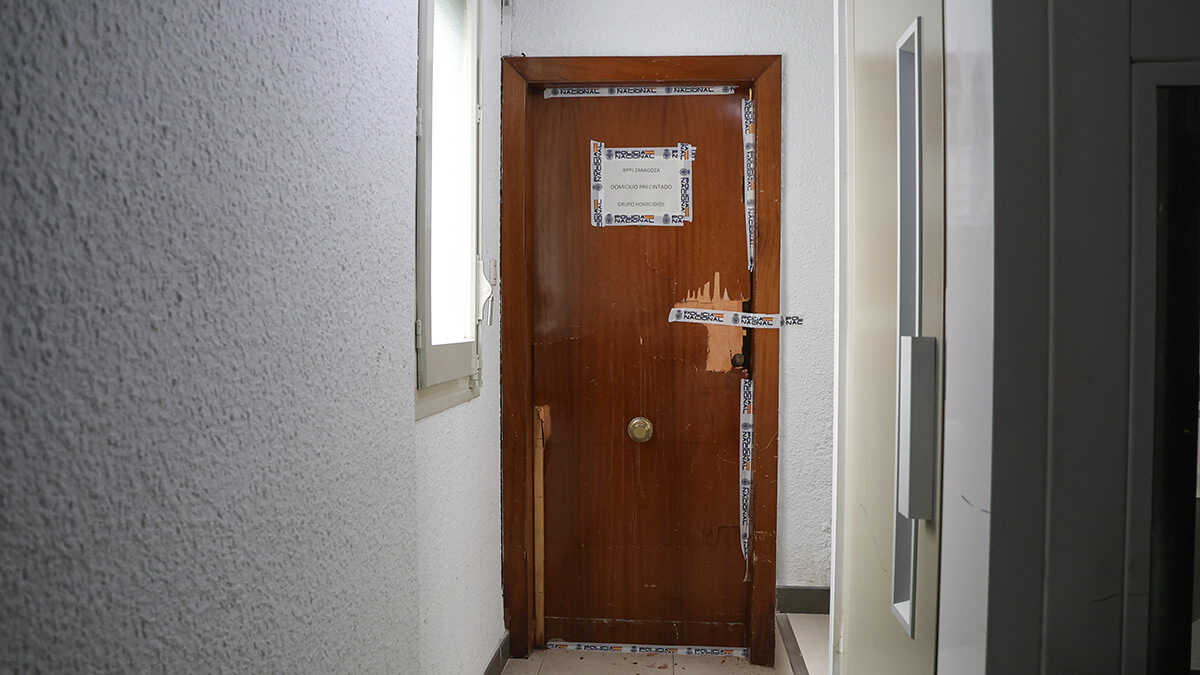 L'agression a eu lieu dans un appartement de la rue Concepción Arenal à Saragosse. Photo : Pilar Álvarez