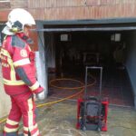 Incendie maîtrisé dans un garage à Mazcuerras