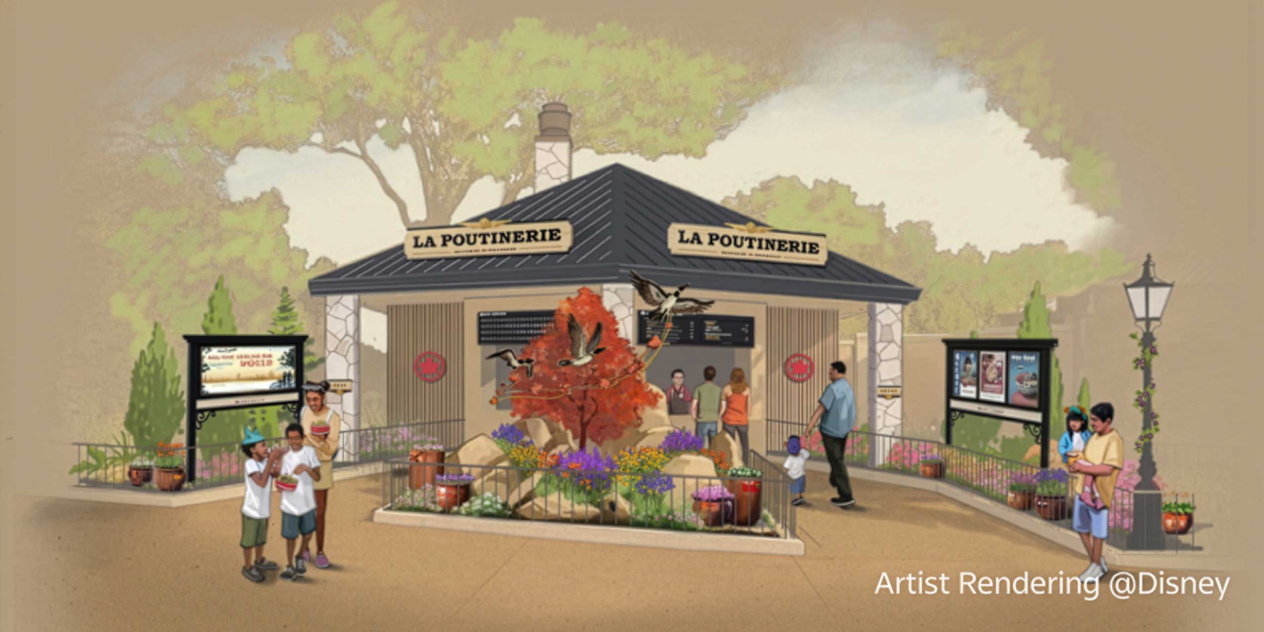 La Poutinerie Air Canada s’installe à EPCOT