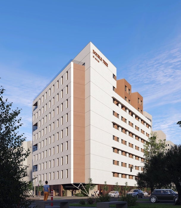 Image du nouveau complexe hôtelier
