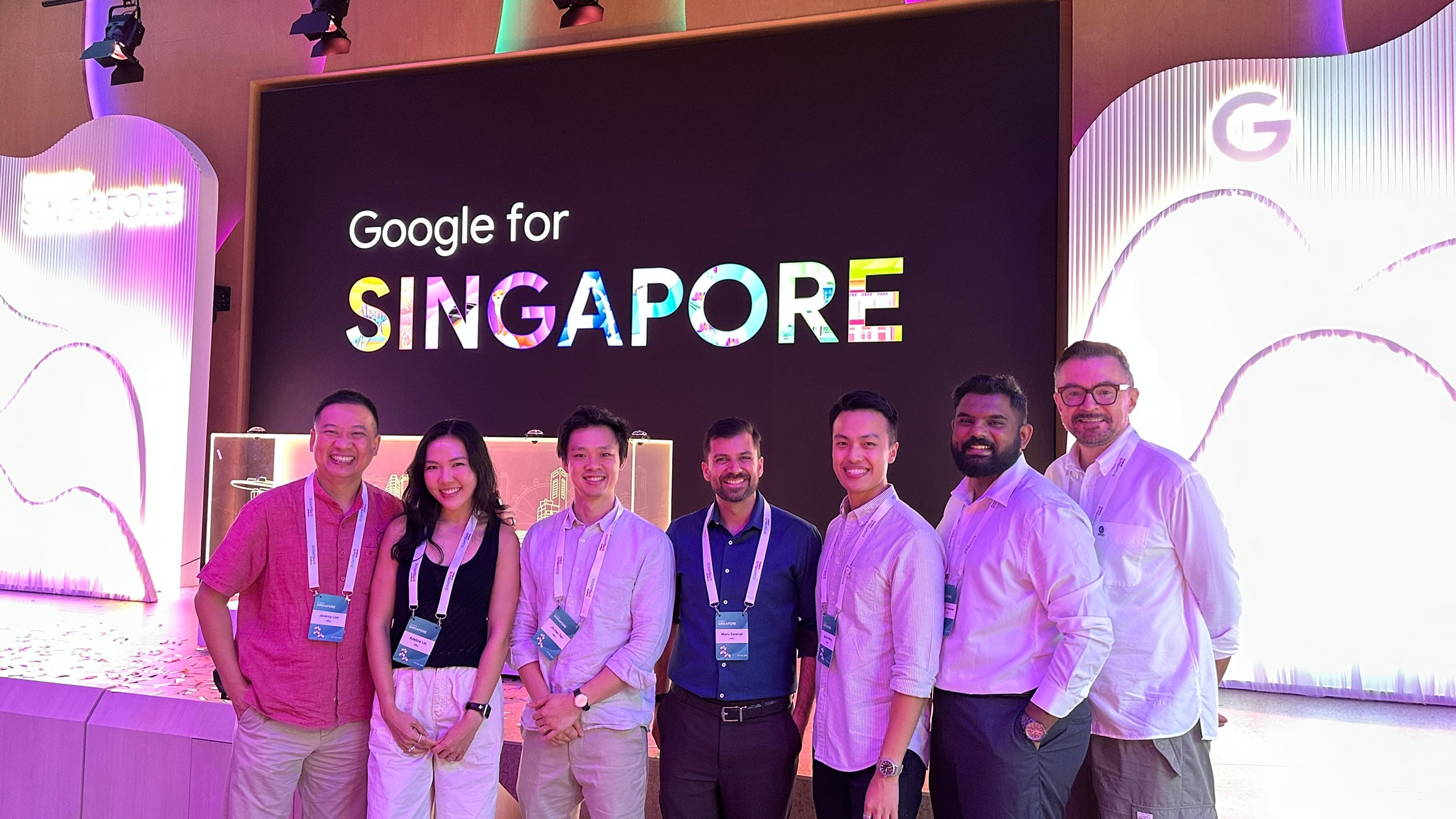 Dr. Jeremy Lim, co-fondateur et PDG d'AMILI lors de l'événement Google pour Singapour.