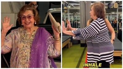 La routine de Pilates fonctionnels d'Helen.