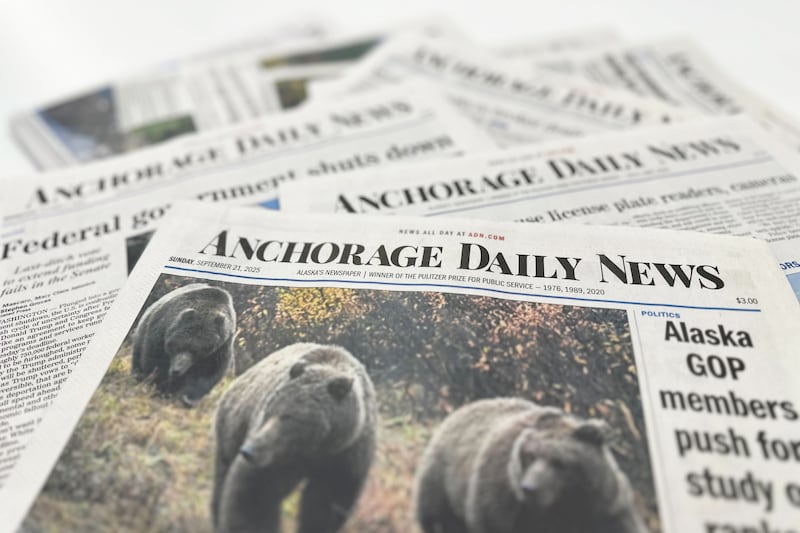 Éditions imprimées du Anchorage Daily News