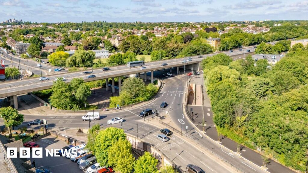 Réouverture de l'A40 Westway après un mois de fermeture