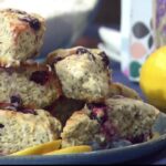 Scone au citron et à la lavande - Pâtisserie sans gluten de Janna