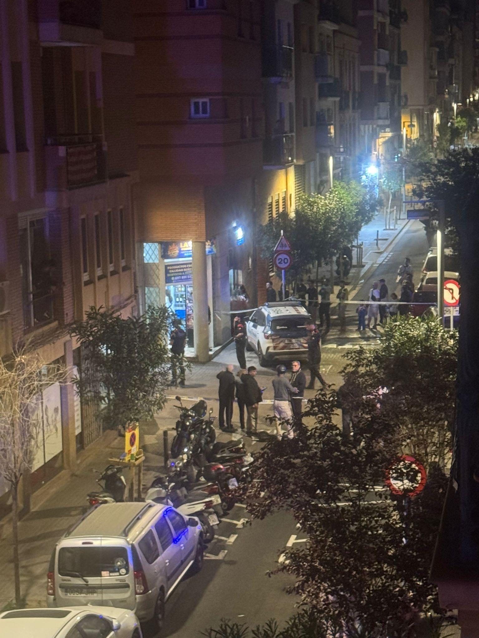 Moment du tir à Sants