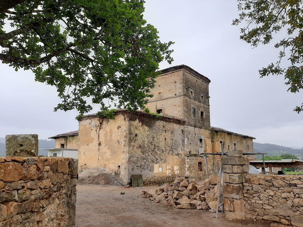 Le palais d'Aramil en cours de rénovation