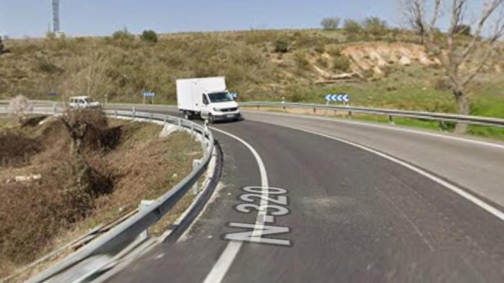 Mort tragique d'un motard dans une collision sur la N-320 à Guadalajara