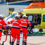 Homme évacué par hélicoptère après un grave accident de voiture à Antas